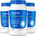 (3 pakiranja) Arthro MD+ Kapsule, Uradna podpora Arthro MD, Vsa naravna formula za podporo prilagodljivosti in mobilnosti, Premium tablete za zdrave sklepe, Arthro M D Review (180 kapsul)