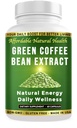 Heaven Gate Green Coffee Extract, 100% čistega zelenega fižola kapsule, 50% klorogene kisline, 10.000 mg, 60 kapsul, 2 mesec dobave, brez GMO in gluten, tradicionalni zeliščni dodatek