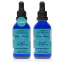 Eidon elektroliti - tekoče elektrolitske kapljice, jonski mineralni dodatek za dodajanje v vodo, Replenizacija in ravnotežje Elektrolit Equilibrium, Hidracija podpora, Nesladkan sladkor brez - 2 oz, 2 Pack