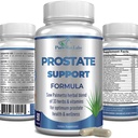 Podpora prostate Formula za moške - Saw Palmetto, Rastlinski Sterol, 33 Zelišča, Bladder Control tablete za zmanjšanje pogosto uriniranje in DHT blokado za preprečevanje izgube las 