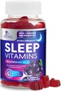Sleep Gummies with Melatonin 12 mg - Extra Strength Sleep Vitamin Gummy, Natural Melatonin Gummy, občasno podporo za spanje dodatek za odrasle, Vegan, Non-GMO, Gomitas para Dormir - 60 Gummies