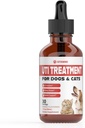 Zdravljenje UTI mačk in psov - UTI zdravil za pse - mačji UTI Zdravljenje - UTI za pse Zdravljenje - Lahko pomaga pri UTI, Inkontinenca, Bladder Stones & More - 1 fl oz