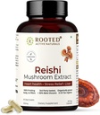 ROOTED Reishi Gobe Extract kapsule (60 Veg Caps, 500 mg) 