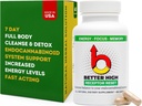 Odii boljše visoko čiščenje Detox 900 mg Focus Energy Support Immune System Inflammation Relief Prebavne zdravstvene kapsule za moške in ženske – povečanje vitalnosti in občutek vaš najboljši!