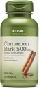 GNC Zelišče Plus Cimet Bark 500mg dodatek, Tradicionalni ajurvedski Herb, 100 Serving