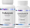 Teseract Gut & Imune Support Buttle – ProButyrate 600 mg & QuerciSorb SR Quercetin 400 mg, 120 + 90 kapsul, gastrointestinalno in imunogeno, hipoalergeno