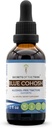 Skrivnosti izvlečka tinkture brez alkohola iz rodu Tribe Blue Cohosh, odgovornega gojenega modrega kokosa (Caulophyllum Thalictroides), posušenega korena (2 FL OZ)