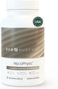 EcoNugetics MycoPhyto Complex: Gobe dopolnilo za intenzivno imuno podporo – 60 Kapsule – Vključuje Turkey Rep, Reishi, Cordyceps, Maitake & More – Energy, Gut Health & Nootropic Brain Support