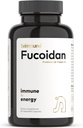 Certified Organic Fucoidan 500 mg Pure Atlantic Patagonian, BB536® Probiotiki, Fucoidan Specialisti za več kot 20 let, Imuno + energija, 60 Zelenjavne kapsule (1 steklenica)