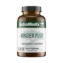 NutraMedix Binder Plus - celovit razstrupljevalnik toksinov in telesa - predbiotična podpora antioksidantom + inulin, bentonit, Aloe Vera, aktiviran oglje, fulvični minerali in hitosan (120 kapsul)