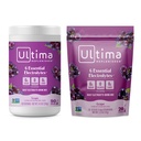 Ultima Replenisher Electrolyte Powder Drink Mix Bundle – Sugar Free – Grozdje, 90 Serving Canister in 20 Stickpacks – 6 Elektroliti in minerali – Keto Friendly, Vegan, Non-GMO