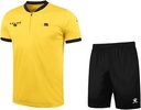 KELME Pro Soccer Reference Jersey Uniform kratke rokave - Vključuje ref majico in kratke hlače