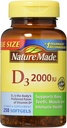 Nm Vit D 2000iu Velikost 250ct Narava narejen vitamin D 2000iu 250ct
