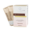 Relumini Marine Collagen Powder Mix - kolagen Peptide z glutationom, zelenim čajem, CoQ10, & hialuronska kislina okrepi gladko glowing kožo - 20 vreč v prahu x vanilija z aromo + 2 prosti vrečki