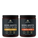 Ancient Nutrition Bone Broth Protein Powder, Chicken Juha, 15 Servings + Bone Broth Protein Powder, Tomato Basil, 15 Serving