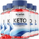 Rize laboratoriji - Nourish Wave Keto ACV Gummies podpira napredno hujšanje, za izboljšano prebavo, Stamina in vzdržljivost (300 Gummies)