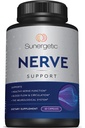 Premium Nerve Support Supplement – z alfa lipoično kislino (ALA) 600 mg, acetil-L-karnitinom (ALC) in benfotiaminom - Nerve Support Formula za zdravo kroženje, noge, roke in prste - 60 kapsul