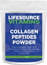 LifeSourceVitamini Kolagen peptidi v prahu - 45 Serving, las, nohtov, kože, kosti in sklepov zdravje, nearomatizirano, Keto & Paleo odobreno