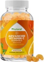 Fitoralni naravni vitamin C Gumiji za odrasle - visoka jakost Vitamin C Imunska podpora Gumiji - žvečljiva kislina Imunski spodbujevalec za odrasle z močnimi možganskimi vitamini