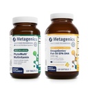 Metagenike Essential Wellness Duo: OmegaGenics EPA-DHA 10000 & PhytoMulti brez železa - dnevni multivitaminski za splošno zdravje in staranje - 60 tablet