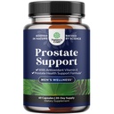 Zeliščna žaga Palmetto moški dodatek - Potent Pygeum in žaga Palmetto Extract z beta sitosterolom in zelenim čajem dopolnila za odrasle moške za podporo urinskega trakta in pogosto uriniranje - 60 kapsul