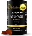 Bodi bodywise Pure Himalaaan Shilajit Gumies Gold I Lab Tested I No Add Sugar I Ashwagandha, Gokshura