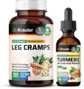 Kramp noge 100 kapsul & kurkuma Tinktura 2 Fl. Oz.
