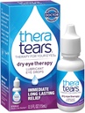 TheraTears Suhe očesne terapije Kapljice za oči Budle z 1,0 Fl Oz in 0,5 Fl Oz steklenice