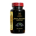 ACAI Berry Extract - Antioksidanti kapsule z Acai Berry Imune Booster, dušikov oksid Superfood, Podpira energijske tablete - 1 steklenica 60 kapsul