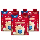 Atkins močan visoko proteinski Shake, vanilija arome, 30g proteini, nizka vsebnost ogljikovih hidratov in nizka vsebnost sladkorja Shake, Keto prijazno, Gluten brezplačno, mišice in Gut Health Complex, 12 Count