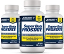 SUPER BETA PROSTATE Podporni dodatek za zdravje moških - zmanjšanje izletov v kopalnico, spodbujanje spanja, boljše Bladder izpraznitev in zdravo prostate, Beta sitosterol - 60 Število (Pack 3)