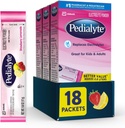 Pedialit Elektrolit Powder Packets, Jagodna limonada, Hydration Drink, 18 Packe po prahu za enkratno uporabo