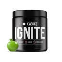 Xwerks Vžig zelene jabolko pred vadbo v prahu, naravni Keto Pred treningom za ženske in moške z eksplozivno energijo, Gluten brez mešanice za vzdržljivost in Stamina, 150mg kofeina, 30 Serving