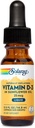SOLARAY Vitamin D3 Tekoče kapljice 25 μg (1000 i.e.) - Izboljšana absorpcija Vitamin D Kapljice v sončničnem olju za VIT D3 Podpora - Seveda Nearomatizirana, Kapljica vključena - Pribl. 500 strežb, 0.5oz