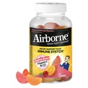 Vitamin C 750mg (na strežbo) - Zračne asortirane sadne žvečilke (63 Štetje v steklenici), Gluten-free Imune Support with Vitamins A E, Selenium, Echinacea & Ginger