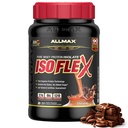 ALLMAX ISOFLEX izolat sirotkinih beljakovin, čokolada - 2 lb - 27 po Gramu beljakovin na Scoop - nič maščob in sladkorja - 99% brez laktoze - brez glutena in soje - pribl. 30