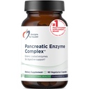 Designs for Health Pankreatic Enzymes Complex - Prebavni encimi + Bromelain dodatek - Podpora Prebava + Gut Health - Zapoznela release kapsula z encimom trebušne slinavke, Ox Bile (90 kapsul)