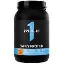Pravilo 1 Whey Protein – 24g hitro delujoče beljakovine iz vseh Whey virov z naravno pojavljanje EAAs & BCAA za regeneracijo vadbe ali kadarkoli uporabe (2 funta*, soljeni Carmel)