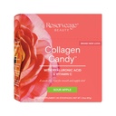 Rezerva Nutrition Colagen Candy, Kolagen dopolnilo za nego kože, rast las, Kolagen Booster za nego nohtov, Podpira Elastin proizvodnje, Paleo in Keto, Sour Apple, 2.3 Ounces (20 Servings)