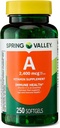 Vitamin A Softgels, 2400 mcg, 250 Štetje + Prenosni vsebnik tablet (2 Izdelki)