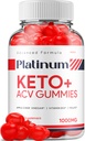 Platinum Keto ACV Gummies - Napredna Formula Platinum Keto Plus ACV Gummies Apple Cider Viner Platinum ACV Gummies Dietni dodatek Ocene Moški Ženske (60 Gummies)