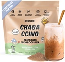 Renude Chagaccino - Chaga goba v prahu, goba Coffee Drink Mešamo z adaptogeni, naravne energije in imunske podpore, Vegan, Keto, Zero Calorie goba v prahu - 15 Serving