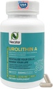 Necstar Urolitin A dodatek – celična energija in mitohondrijska podpora – z alfa-lipojsko kislino, vitaminom B6, B12 in magnezijem – 60 veganskih kapsul, brez glutena