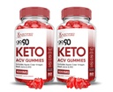 (2 paket) Go 90 Keto ACV Gummies Napredna Formula 1000MG Go90 Keto Gummies Apple Cider Vinegar Oblikovan z Granatni beet Juice v prahu B12 Vegan Non GSO 120 Gummies