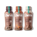 OWYN samo kaj potrebujete Doubleshot Dairy Free Keto Protein Coffee Shake, Variety Pack, 0g sladkorja, 20g rastlinskih beljakovin, 180mg kofein, Gluten & Soy Free, Non-GMO, Vegan (36 Pack, 12 Fl Oz steklenice)