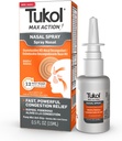 TUKOL Max Action Nazal Spray, Oxymetazolin Nasal Dekongestiv Spray za odrasle, Hiter zamašen nos in Sinus Congestion Relief, 12-Hour Nos Spray Dekongestiv, 0.5 fl oz
