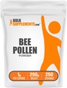 BulkSupplements.com Bee Pollen Powder - Superfood Supplement, Bee Pollen dodatek, za Imunska podpora - Gluten Free, 1g na Serving, 250g (8.8 oz) (Pack of 1)