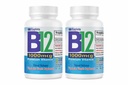 Nutrisalud Izdelki Vitamina B12 de alta potencia, 1000mcg, Set de 2 frascos con 100 tabletas c/u. Combate Anemija, fatiga, aumenta la energia, revitaliza el sistema nervioso.