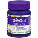 ZzzQuil Pure Zzzs Melatonin Gumies, Sleep Aid, Melatonin 2mg, s kamilico & sivka, Melatonin Sleep Gumies, Sleep AIDS za odrasle, Wildberry Vanilla arome, 24 Sleep Gumies