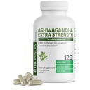 Bronson Ashwagandha Extra Stress & Mood Podpora z BioPerine - ne GSO Formula, 120 Vegetarijanske kapsule